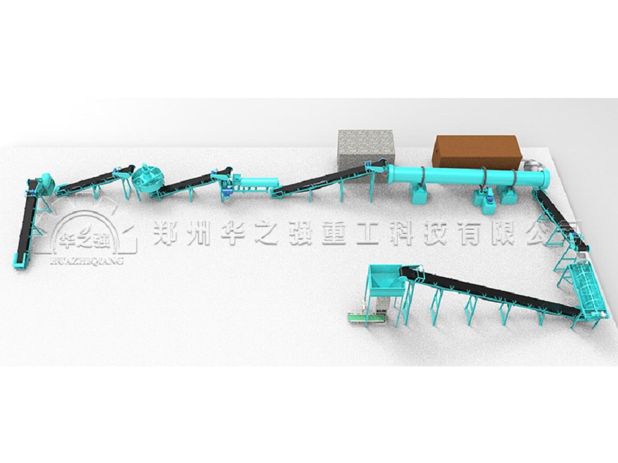 成套有機肥設(shè)備流水生產(chǎn)線介紹